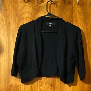 Mossimo L Short Sleeve Half-Cardigan